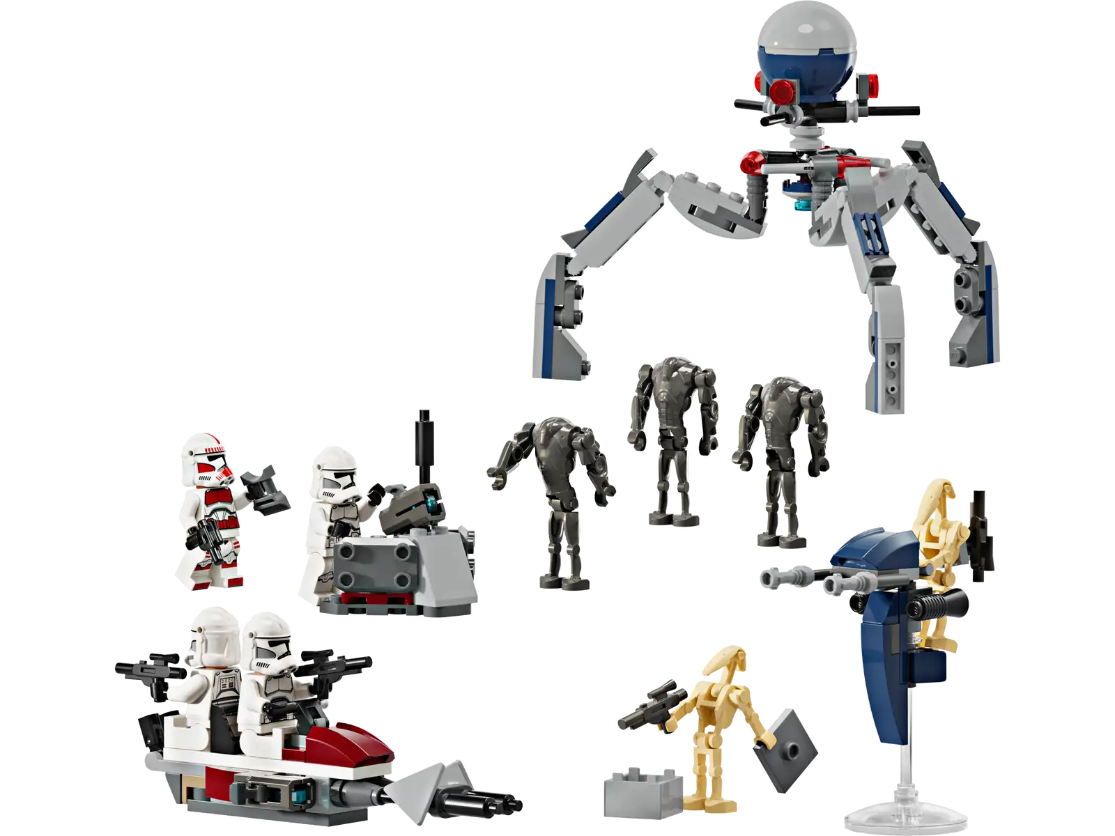 LEGO® Star Wars Clone Trooper™ & Battle Droid™ Battle Pack 75372