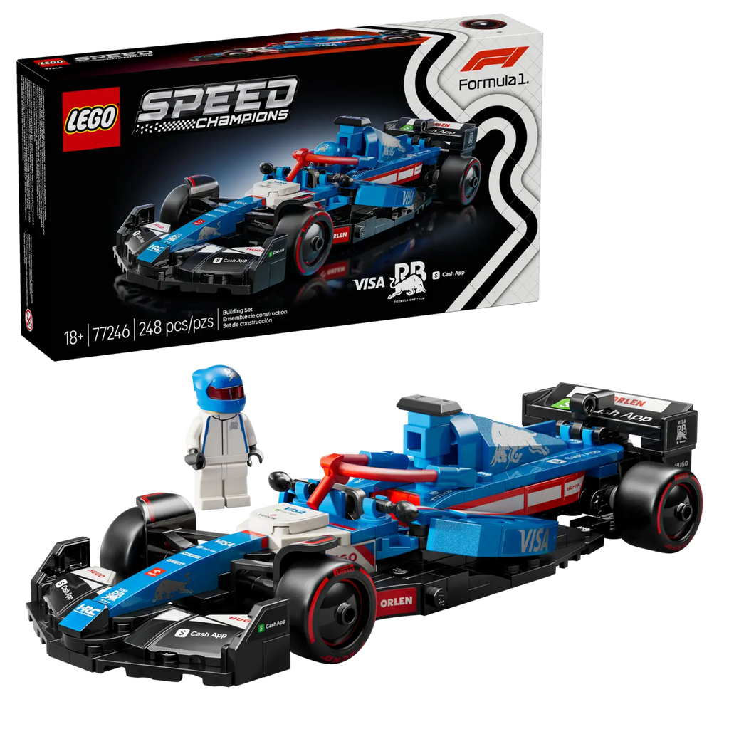 LEGO® Speed Challenge: Visa Cash App RB VCARB 01 F1® Race Car 77246