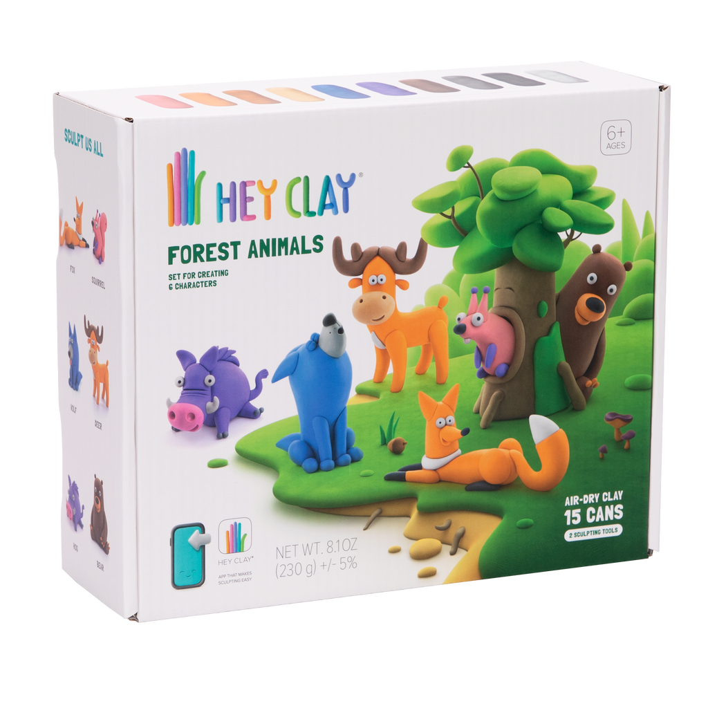 Fat Brain Toys® Hey Clay - Forest Animals