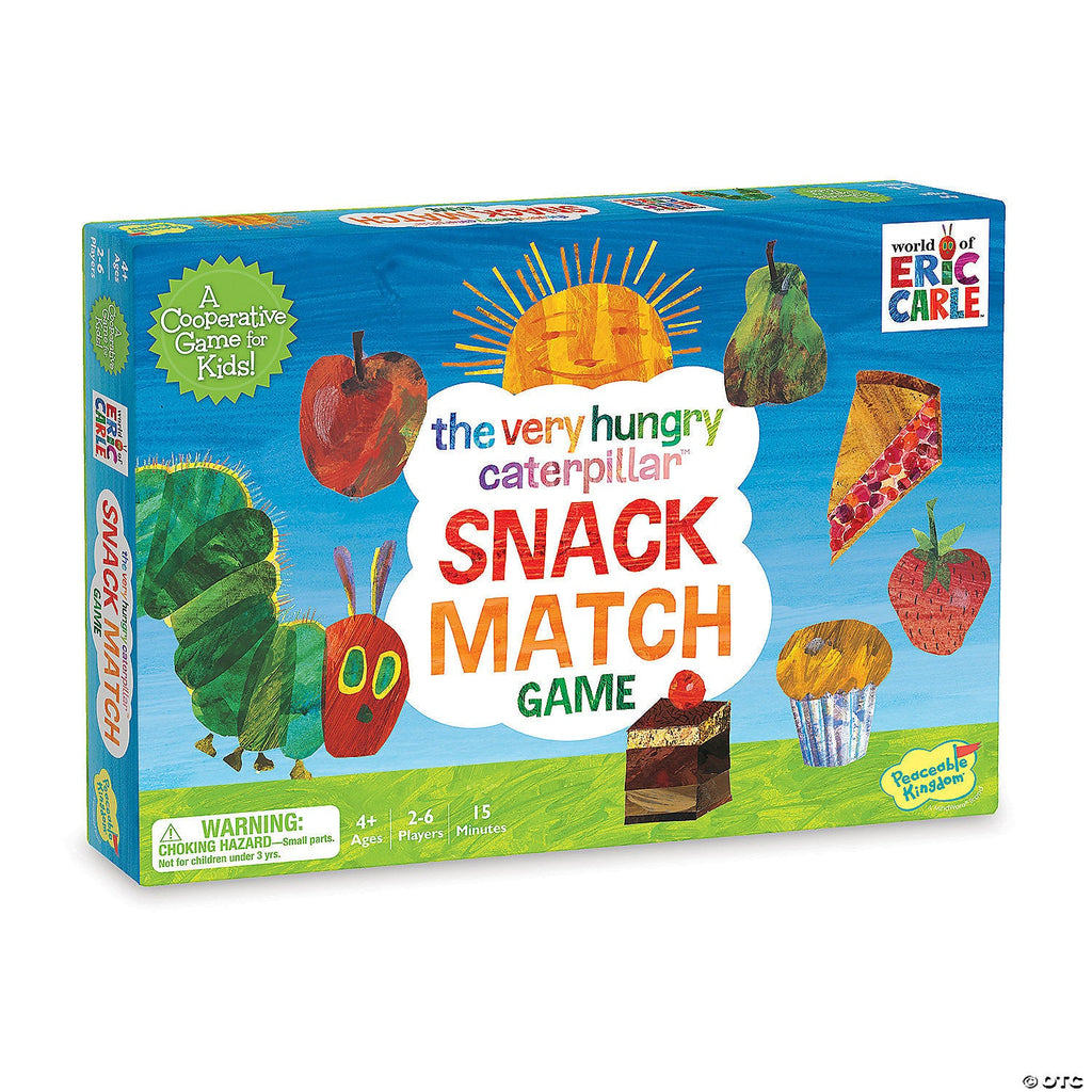 World of Eric Carle Very Hungry Caterpillar Snack Match Toddler Game